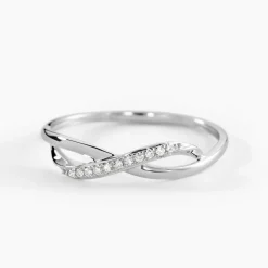 Bague Smina Or Blanc Diamant