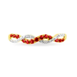 Marc Orian Bagues Rubis|Anniversaire De Mariage > Bague Sofia Or Jaune Rubis Et Diamant