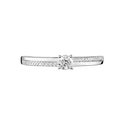 Marc Orian Anniversaire De Mariage|Bagues De Fiançailles > Bague Solitaire Alexandra Or Blanc Diamant