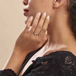 Marc Orian Bagues|Bagues Fiançailles > Bague Solitaire Alexandra Or Blanc Diamant
