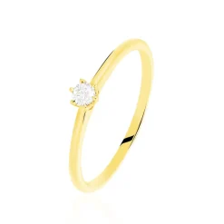 Marc Orian Anniversaire De Mariage|Bagues De Fiançailles > Bague Solitaire Annelies Or Jaune Diamant