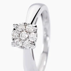 Marc Orian Anniversaire De Mariage|Bagues De Fiançailles > Bague Solitaire Artemis Or Blanc Diamant