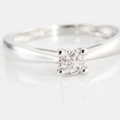 Marc Orian Bijoux Diamant|Anniversaire De Mariage > Bague Solitaire Artemis Or Blanc Diamant