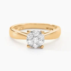 Marc Orian Anniversaire De Mariage|Bagues > Bague Solitaire Artemis Or Jaune Diamant