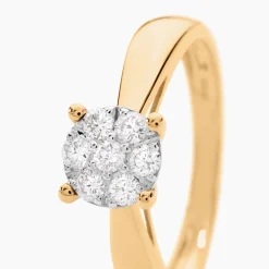 Marc Orian Anniversaire De Mariage|Bagues > Bague Solitaire Artemis Or Jaune Diamant