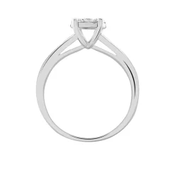 Marc Orian Bijoux Or|Bagues > Bague Solitaire Charlene Or Blanc Diamant Synthetique