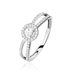 Marc Orian Anniversaire De Mariage|Bagues De Fiançailles > Bague Solitaire Cyranne Or Blanc Diamant