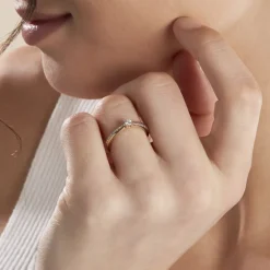 Marc Orian Anniversaire De Mariage|Bagues De Fiançailles > Bague Solitaire Finesse Or Jaune Diamant Diamants