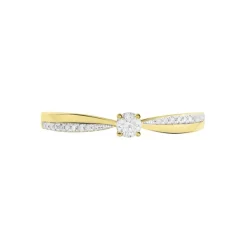 Marc Orian Anniversaire De Mariage|Bagues De Fiançailles > Bague Solitaire Finesse Or Jaune Diamant