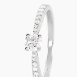 Marc Orian Anniversaire De Mariage|Bagues De Fiançailles > Bague Solitaire Hemera Or Blanc Diamant