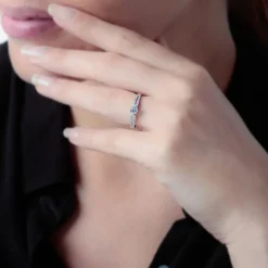 Marc Orian Anniversaire De Mariage|Bagues De Fiançailles > Bague Solitaire Katalina Or Blanc Diamant