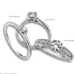 Marc Orian Anniversaire De Mariage|Bagues De Fiançailles > Bague Solitaire Katalina Or Blanc Diamant