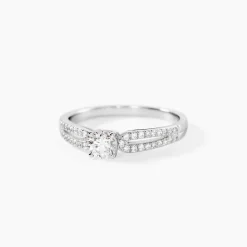 Bague Solitaire Katalina Or Blanc Diamant