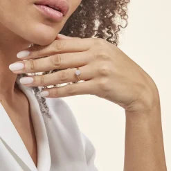 Bague Solitaire Lysia Or Jaune Diamant