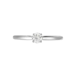 Marc Orian Anniversaire De Mariage|Bagues De Fiançailles > Bague Solitaire Or Blanc Flora Diamant