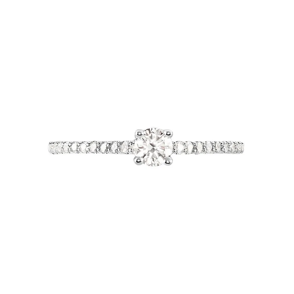 Marc Orian Anniversaire De Mariage|Bagues De Fiançailles > Bague Solitaire Or Blanc Nyala Diamants