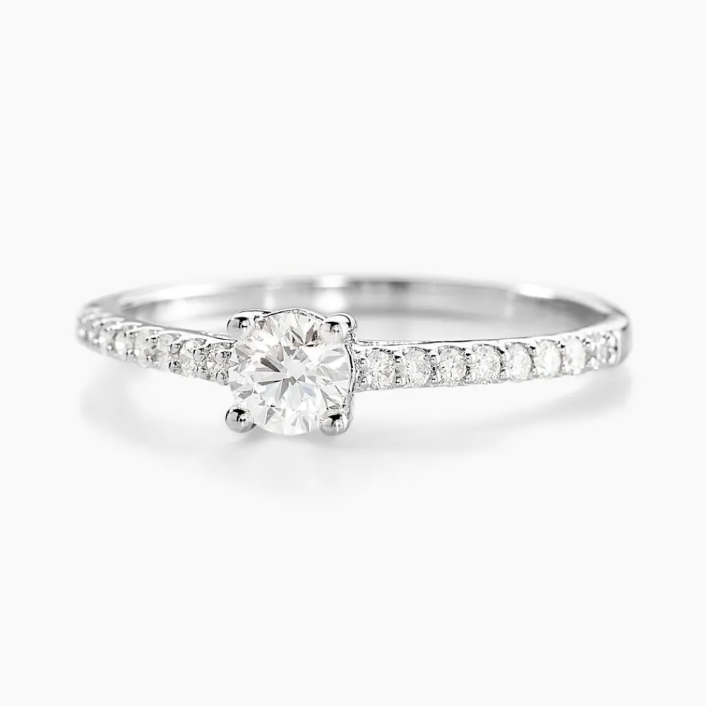 Marc Orian Anniversaire De Mariage|Bagues De Fiançailles > Bague Solitaire Or Blanc Nyala Diamants