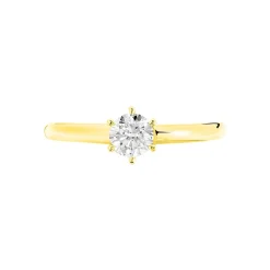 Marc Orian Anniversaire De Mariage|Bagues De Fiançailles > Bague Solitaire Ruken Or Jaune Diamant