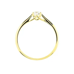 Bague Solitaire Solenia Or Jaune Diamant