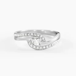 Marc Orian Anniversaire De Mariage|Bagues > Bague Solitaire Vassilissa Or Blanc Diamant