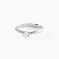 Marc Orian Anniversaire De Mariage|Bagues De Fiançailles > Bague Solitaire Veronika Or Blanc Diamant