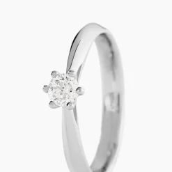 Marc Orian Anniversaire De Mariage|Bagues De Fiançailles > Bague Solitaire Veronika Or Blanc Diamant