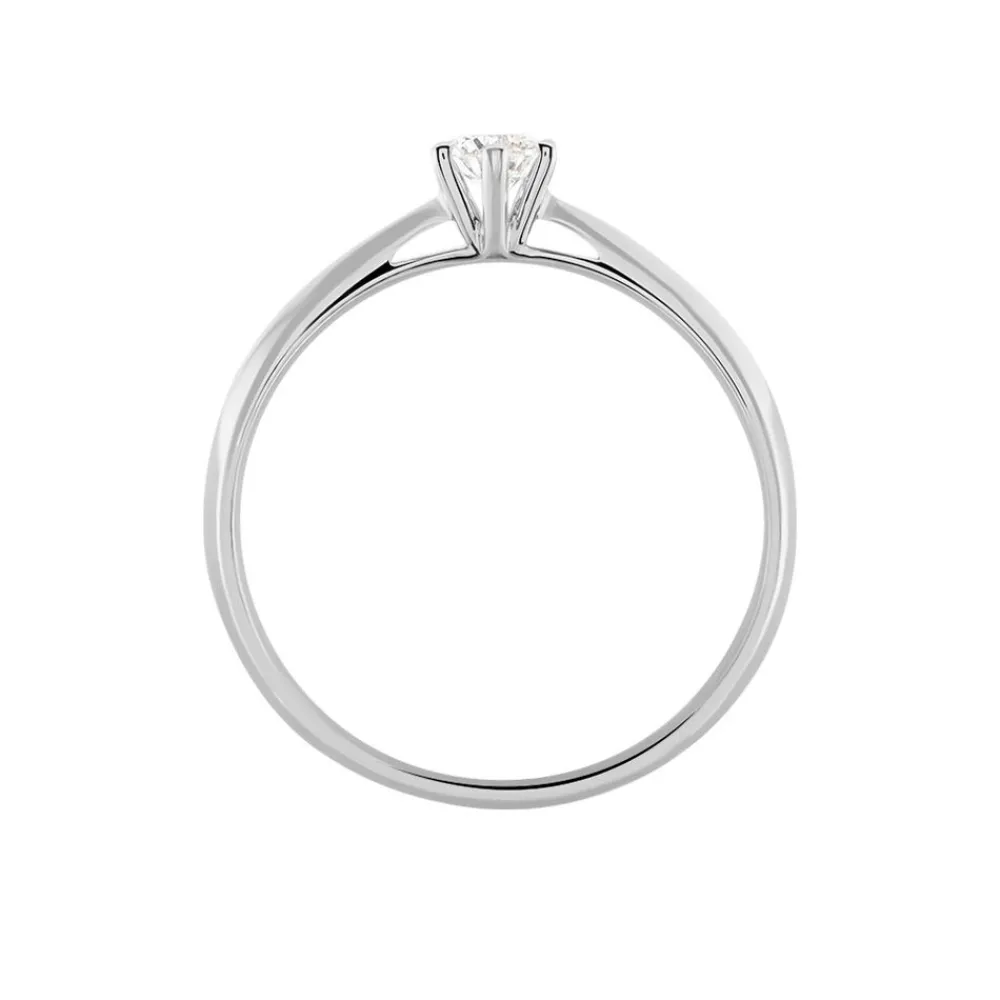 Marc Orian Anniversaire De Mariage|Bagues De Fiançailles > Bague Solitaire Veronika Or Blanc Diamant