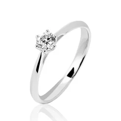 Marc Orian Anniversaire De Mariage|Bagues De Fiançailles > Bague Solitaire Veronika Or Blanc Diamant