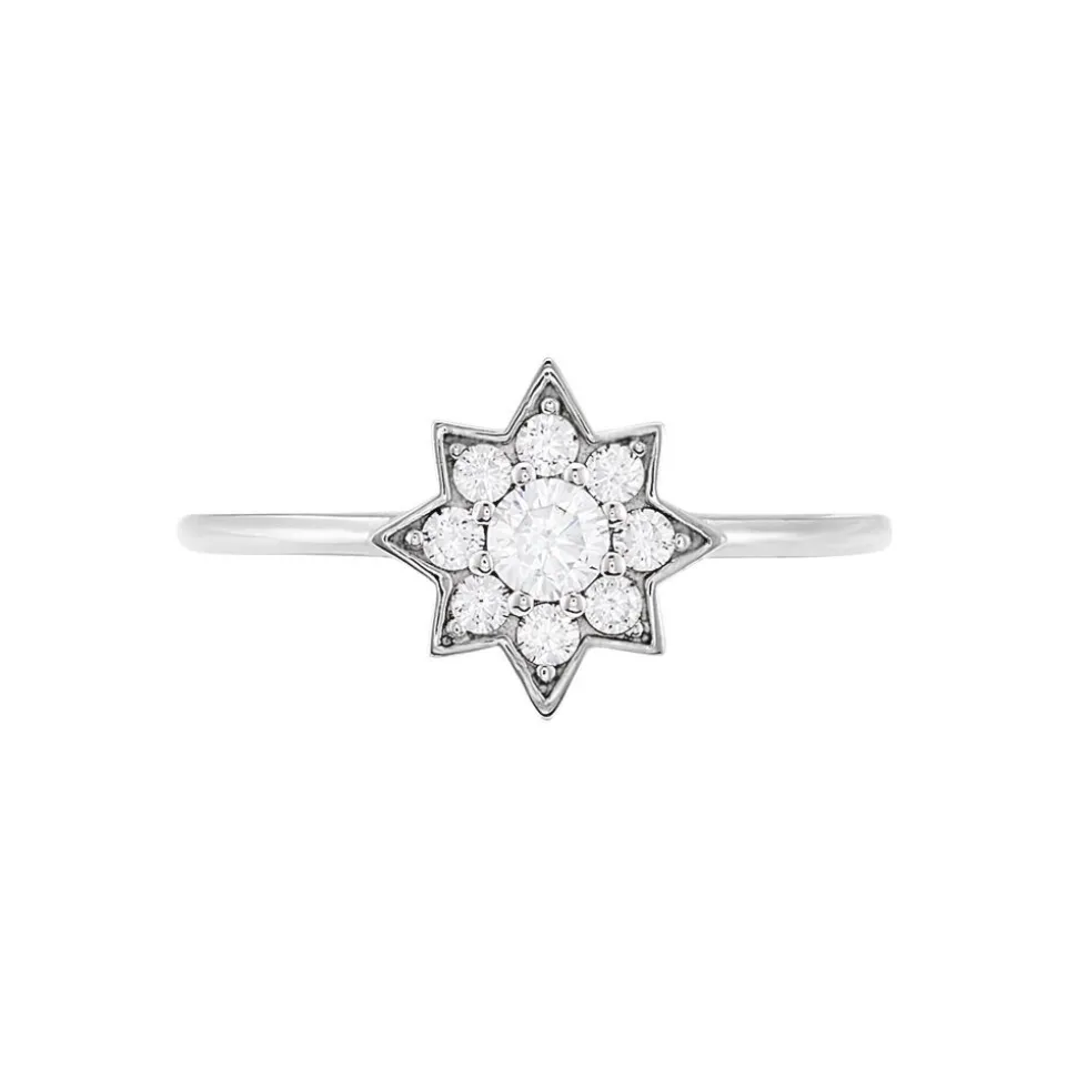 Bague Starla Argent Blanc Oxyde De Zirconium