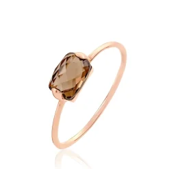 Marc Orian Anniversaire De Mariage|Bagues > Bague Stella Or Rose Quartz