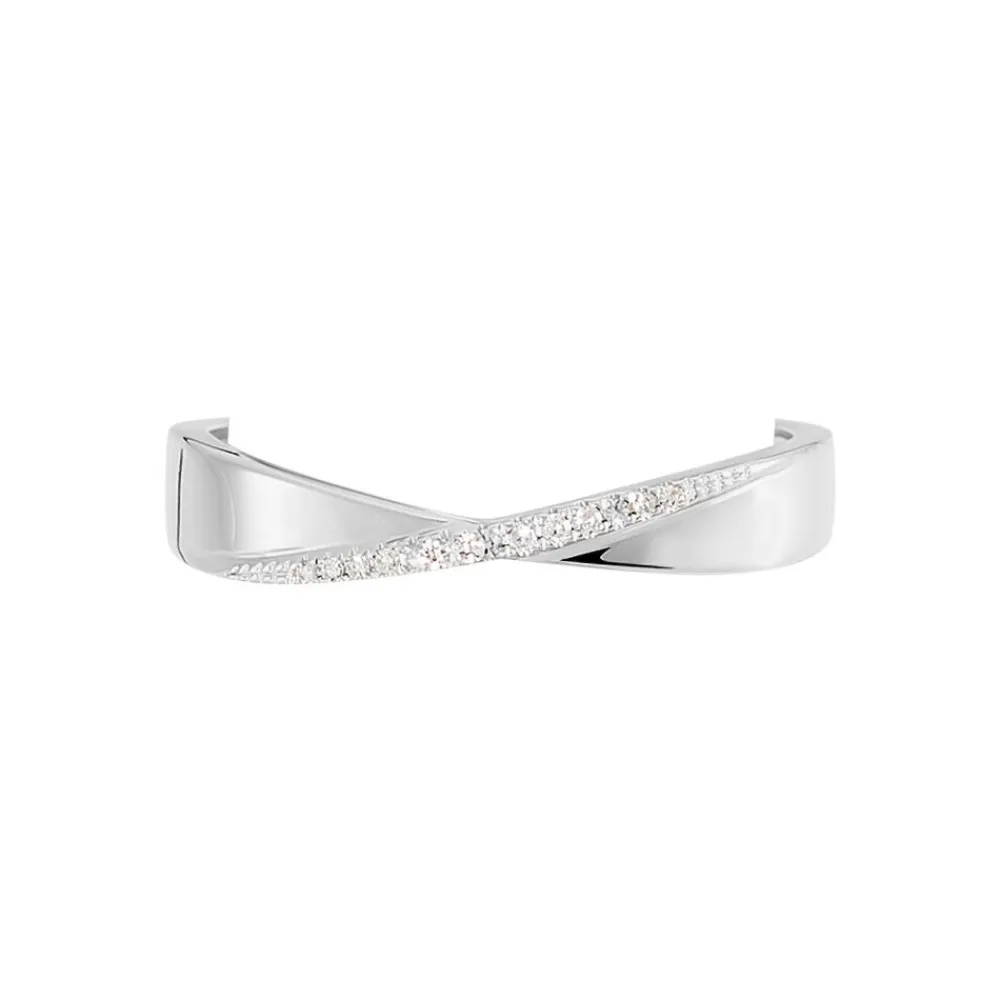 Marc Orian Bagues|Bagues Diamant > Bague Suzie Or Blanc Diamant