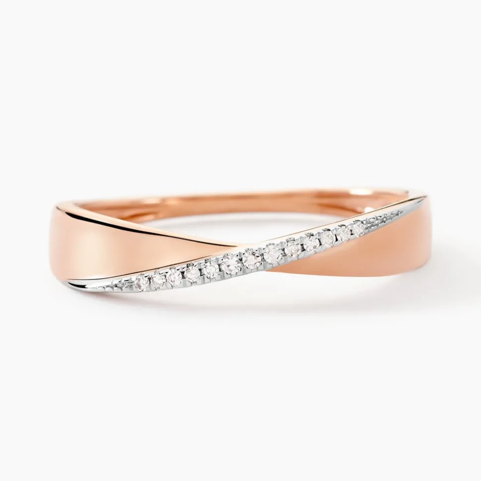 Bague Suzie Or Rose Diamant