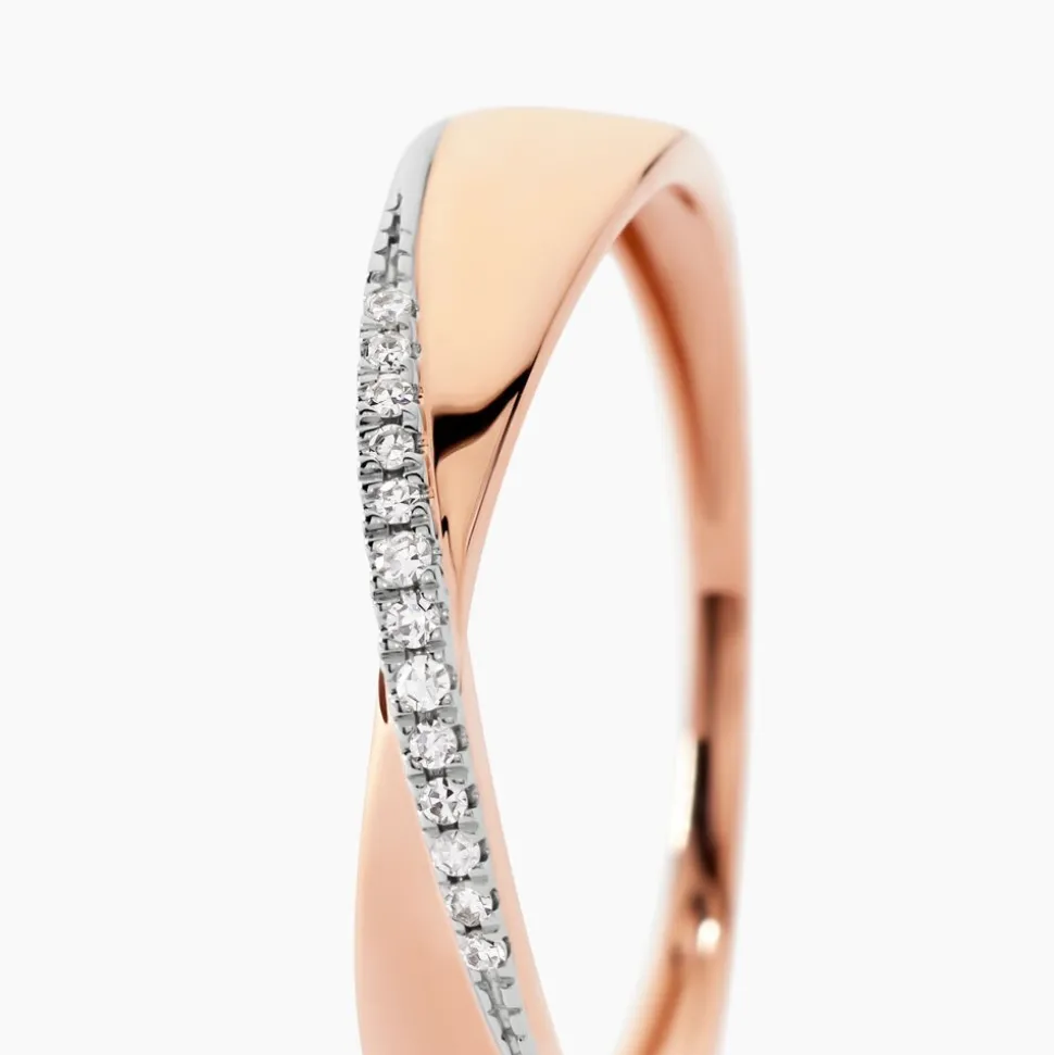 Bague Suzie Or Rose Diamant