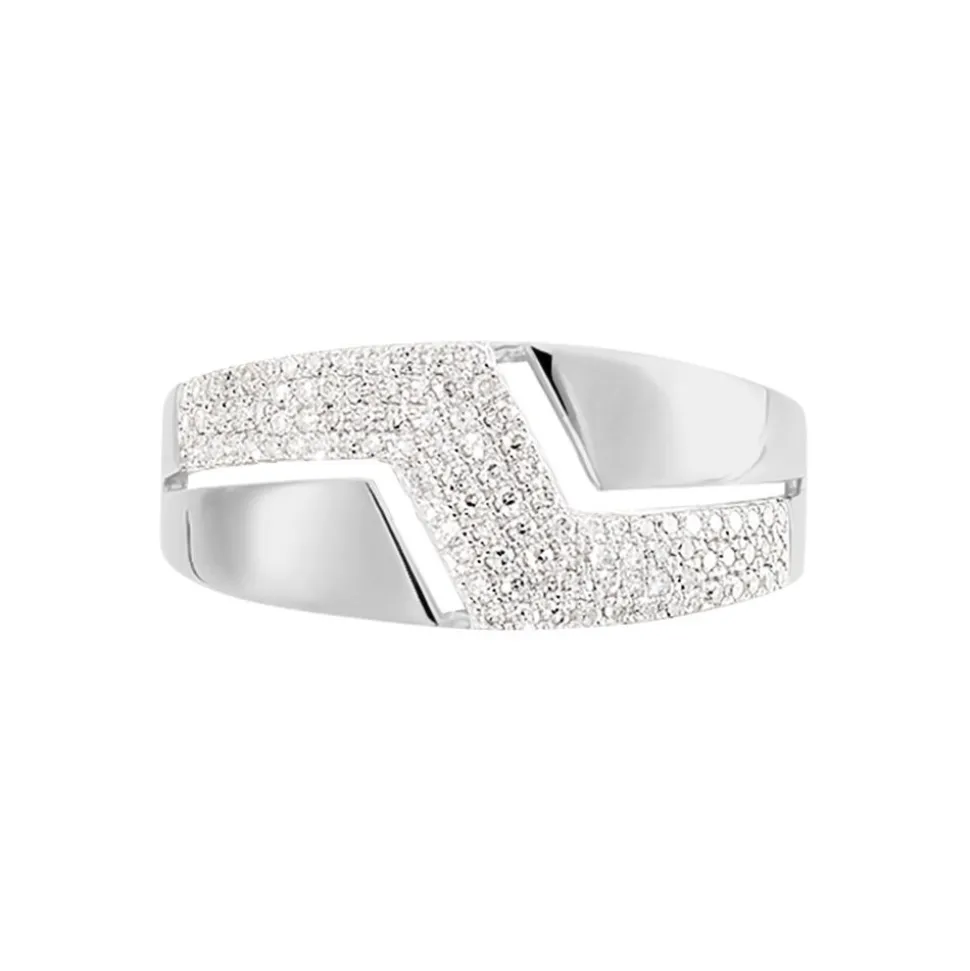 Bague Tara Or Blanc Diamant