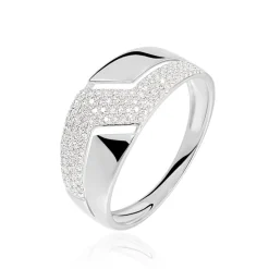 Bague Tara Or Blanc Diamant