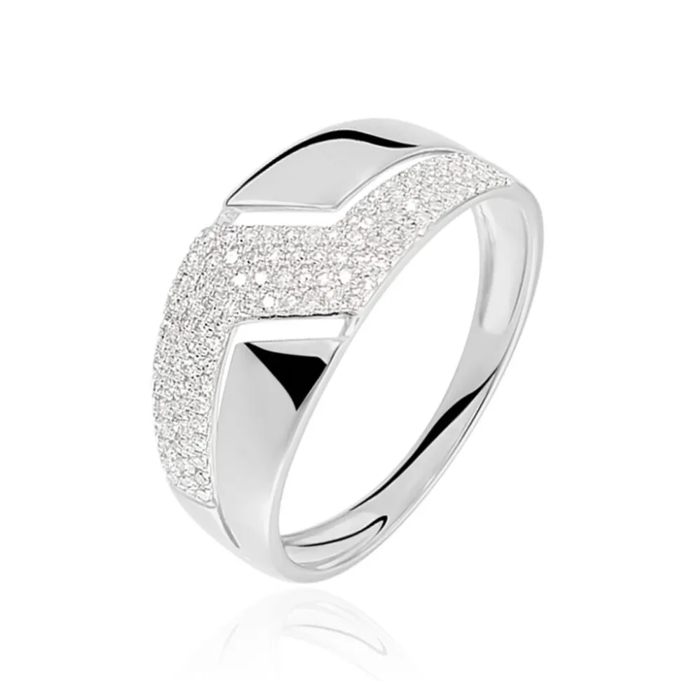Bague Tara Or Blanc Diamant