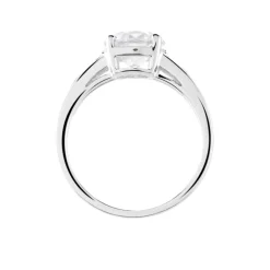 Marc Orian Bagues De Promesse|Bijoux Zirconium > Bague Tatjana Or Blanc Oxyde De Zirconium
