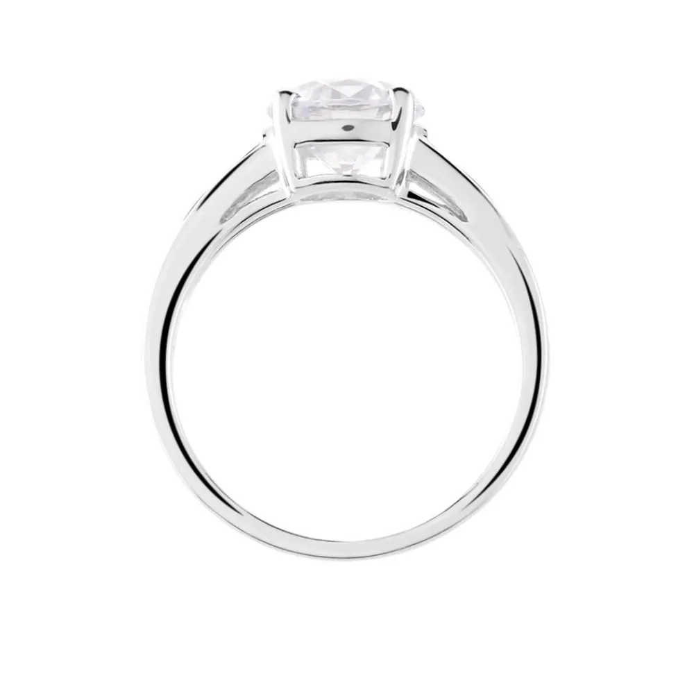 Marc Orian Bagues De Promesse|Bijoux Zirconium > Bague Tatjana Or Blanc Oxyde De Zirconium