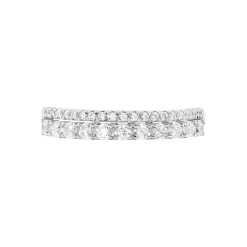 Marc Orian Bijoux Zirconium|Bagues > Bague The Crown Or Blanc Oxyde De Zirconium