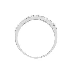 Marc Orian Bijoux Zirconium|Bagues > Bague The Crown Or Blanc Oxyde De Zirconium