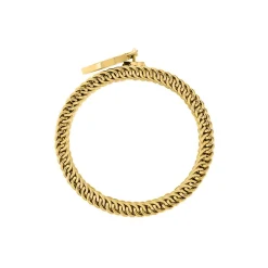 Marc Orian Bagues|Bijoux Acier Inoxydable > Bague Tijuana Acier Jaune