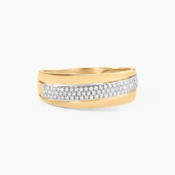 Marc Orian Bagues|Bagues Or Jaune > Bague Tima Or Jaune Diamant