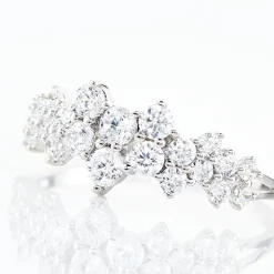 Bague Tokyo Or Blanc Oxyde De Zirconium