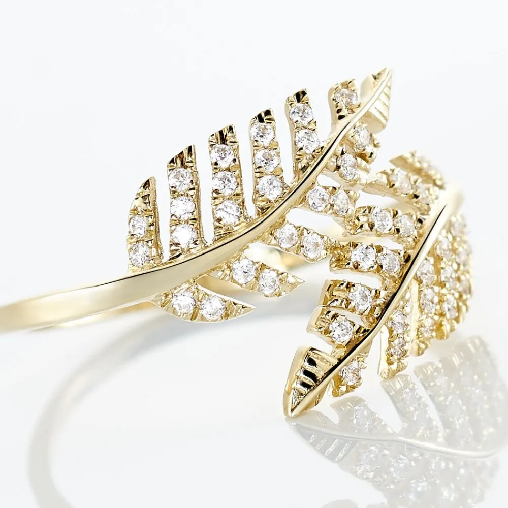 Marc Orian Bijoux Zirconium|Bagues > Bague Tourkia Or Jaune Oxyde De Zirconium