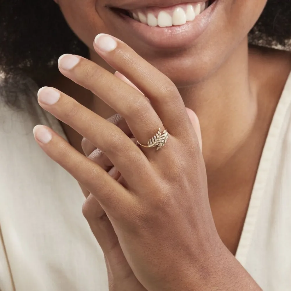 Marc Orian Bijoux Zirconium|Bagues > Bague Tourkia Or Jaune Oxyde De Zirconium