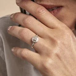 Marc Orian Anniversaire De Mariage|Bagues De Fiançailles > Bague Transmission Or Blanc Diamant