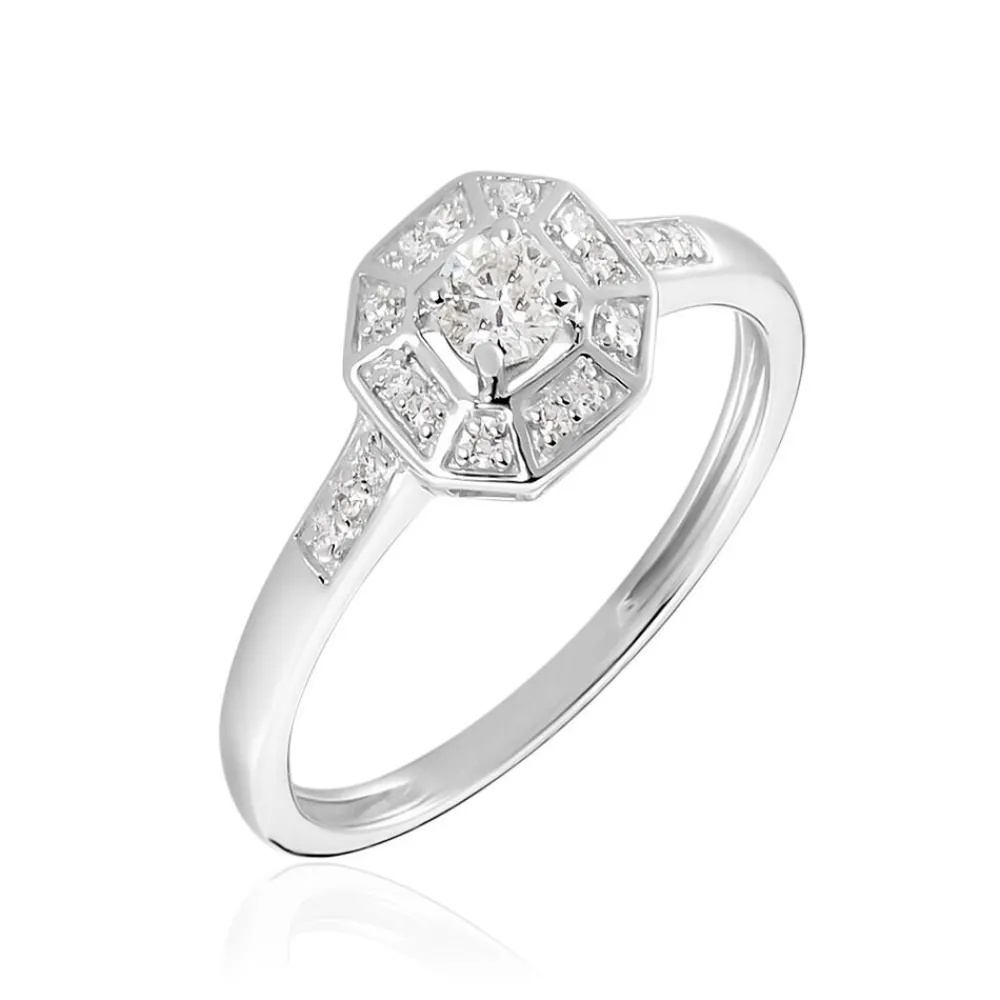 Marc Orian Anniversaire De Mariage|Bagues De Fiançailles > Bague Transmission Or Blanc Diamant