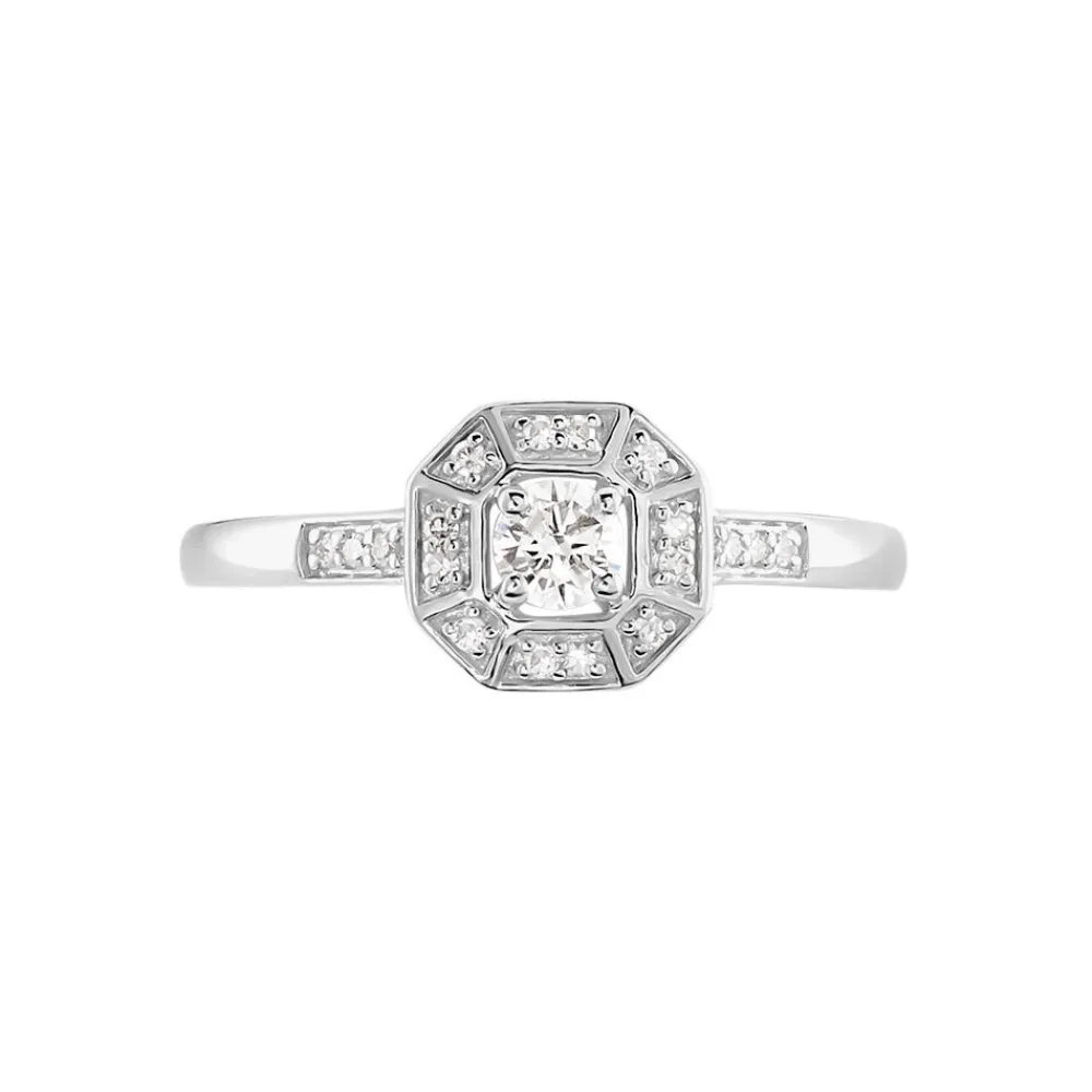 Marc Orian Anniversaire De Mariage|Bagues De Fiançailles > Bague Transmission Or Blanc Diamant