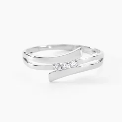Marc Orian Anniversaire De Mariage|Bagues De Fiançailles > Bague Triptyque Or Blanc Diamant