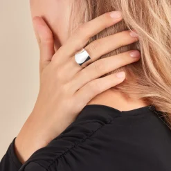Marc Orian Idées Cadeaux Homme|Bagues > Bague Two Argent Blanc
